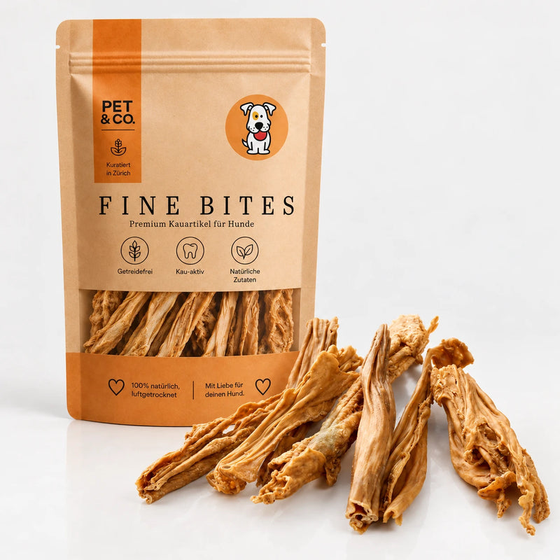 Kaninchen-Haut gerollt - Fine Bites by PET & Co.