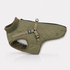 Ruby - Quilted Coat with Harness